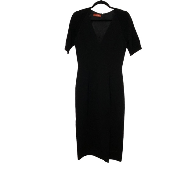 Altuzarra Paneled Cady And Knitted Midi 